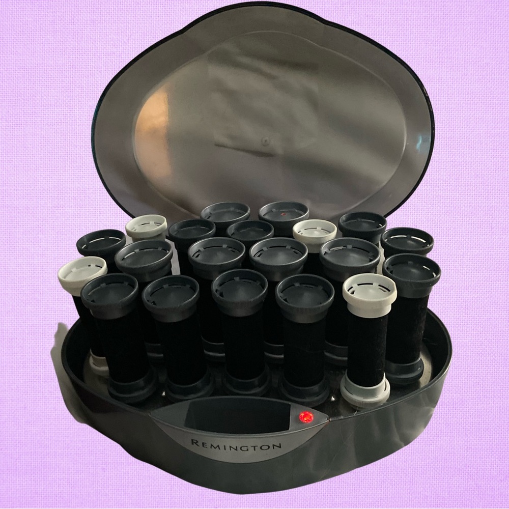 *SOLD*Remington-Electric Hair Spool Curling Machine.